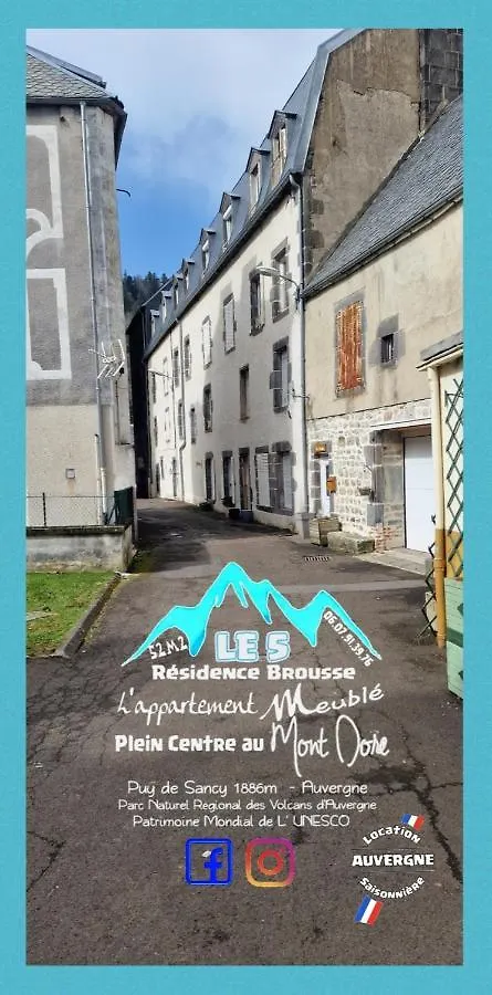 Le 5 RÉSIDENCE BROUSSE Le Mont-Dore France